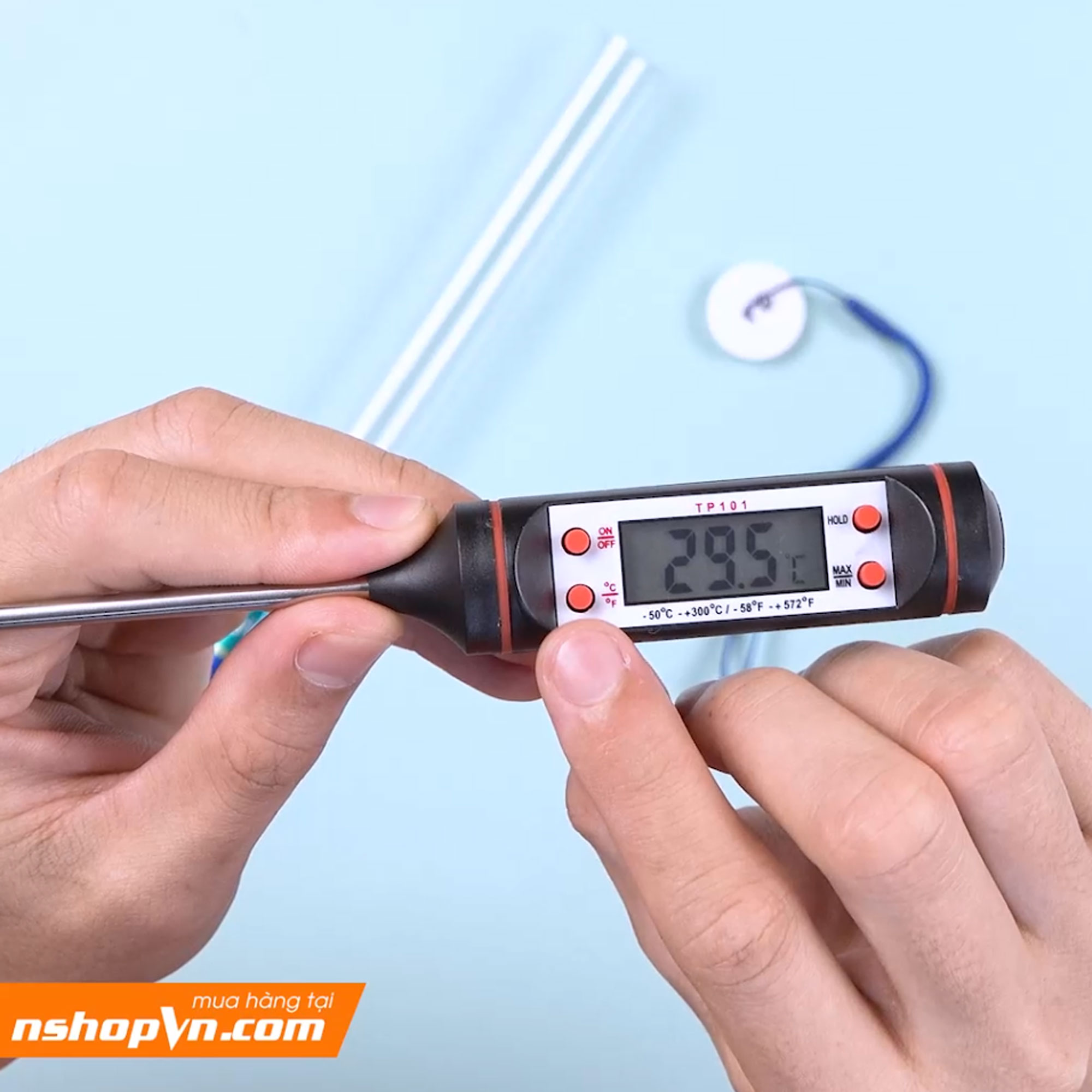 Que đo nhiệt độ TP101