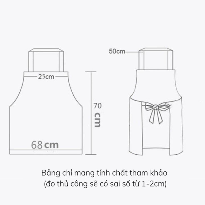 CRUSH Tạp Dề/tạp Dề Nhà Bếp/tạp Dề Quán Cà Phê
