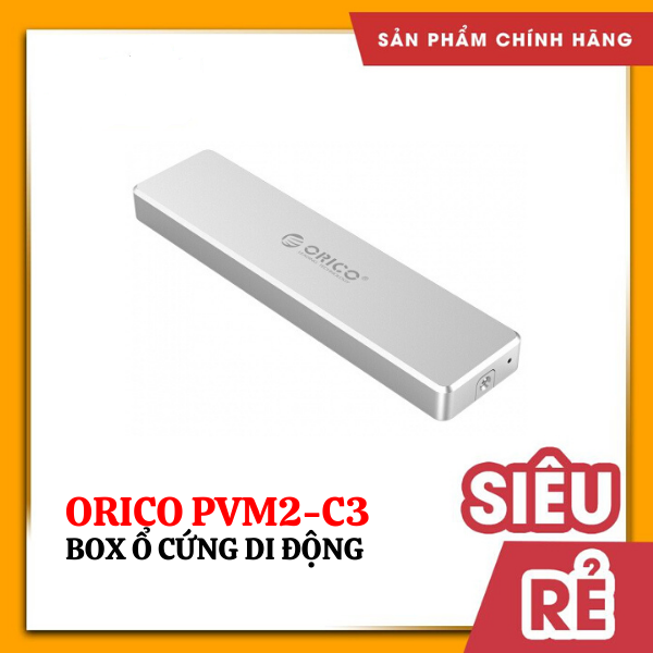 Box chuyển M.2 PCie sang USB 3.1 ORICO PVM2-C3 - Biến SSD M.2 NVMe thành ổ cứng di động