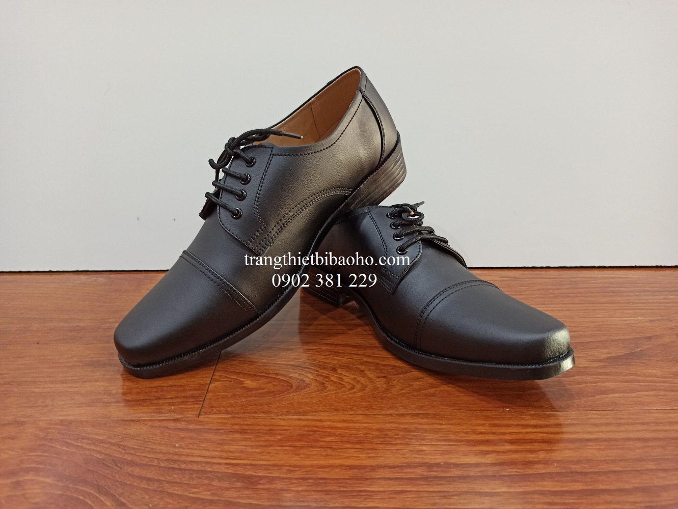 Giày bảo vệ, giày công sở đen Vietsun Simili VS-021