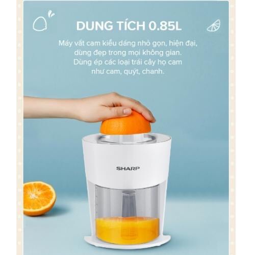 Máy Vắt Cam Sharp EJ-J408-WH (0.85L)- Hàng Chính Hãng