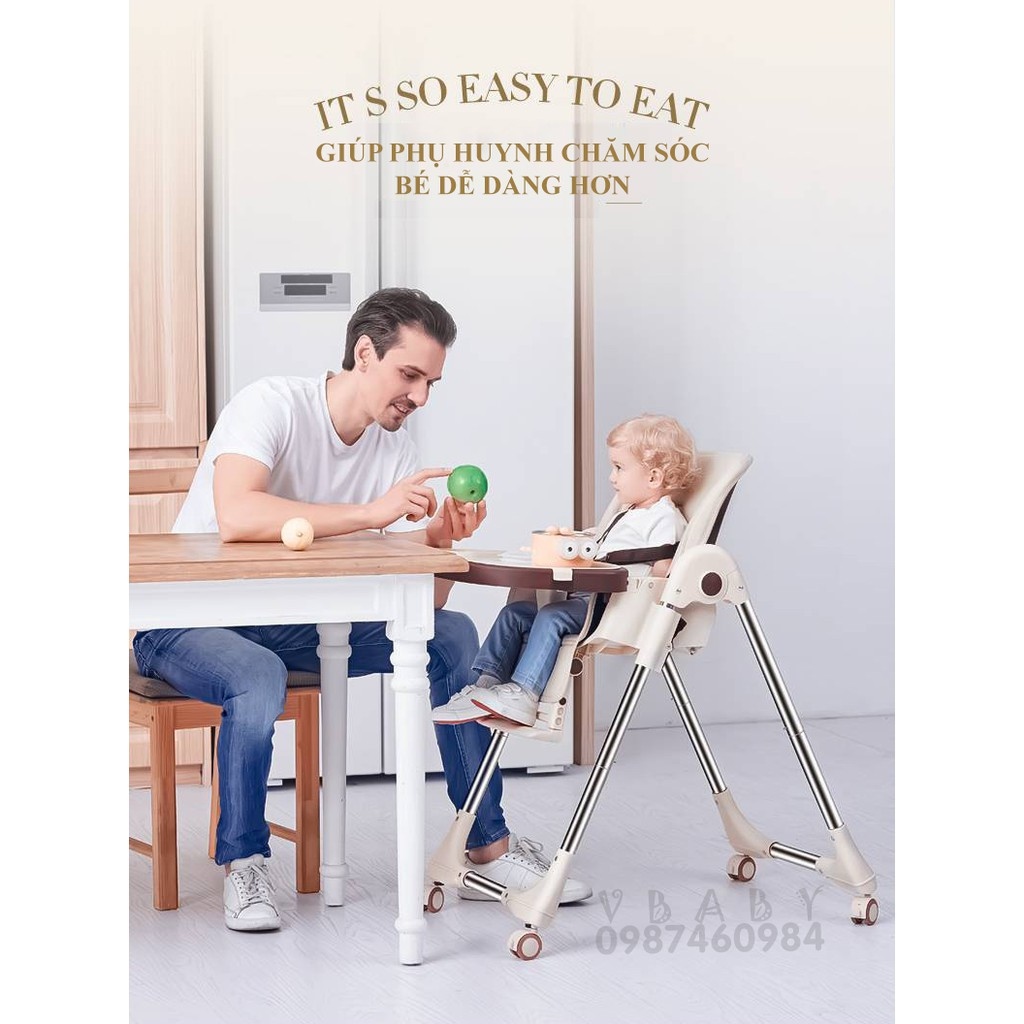 Ghế ăn dặm cao cấp BestBaby GA002