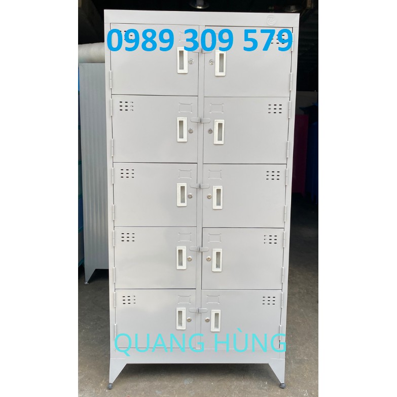 TỦ HỒ SƠ LOCKER 10 CỬA TĨNH ĐIỆN CAO CẤP HCM