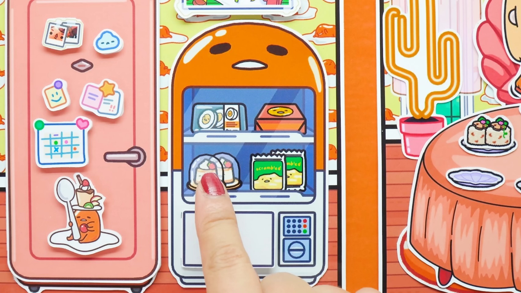 CandyHome Paper -búp bê giấy Quả Trứng búp bê giấy