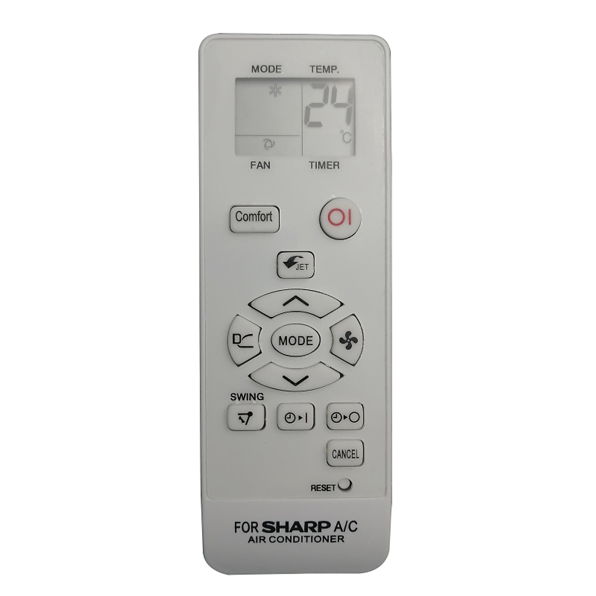 Remote máy lạnh SHARP đời mới, điều khiển điều hòa Shap mới 4 rẻ