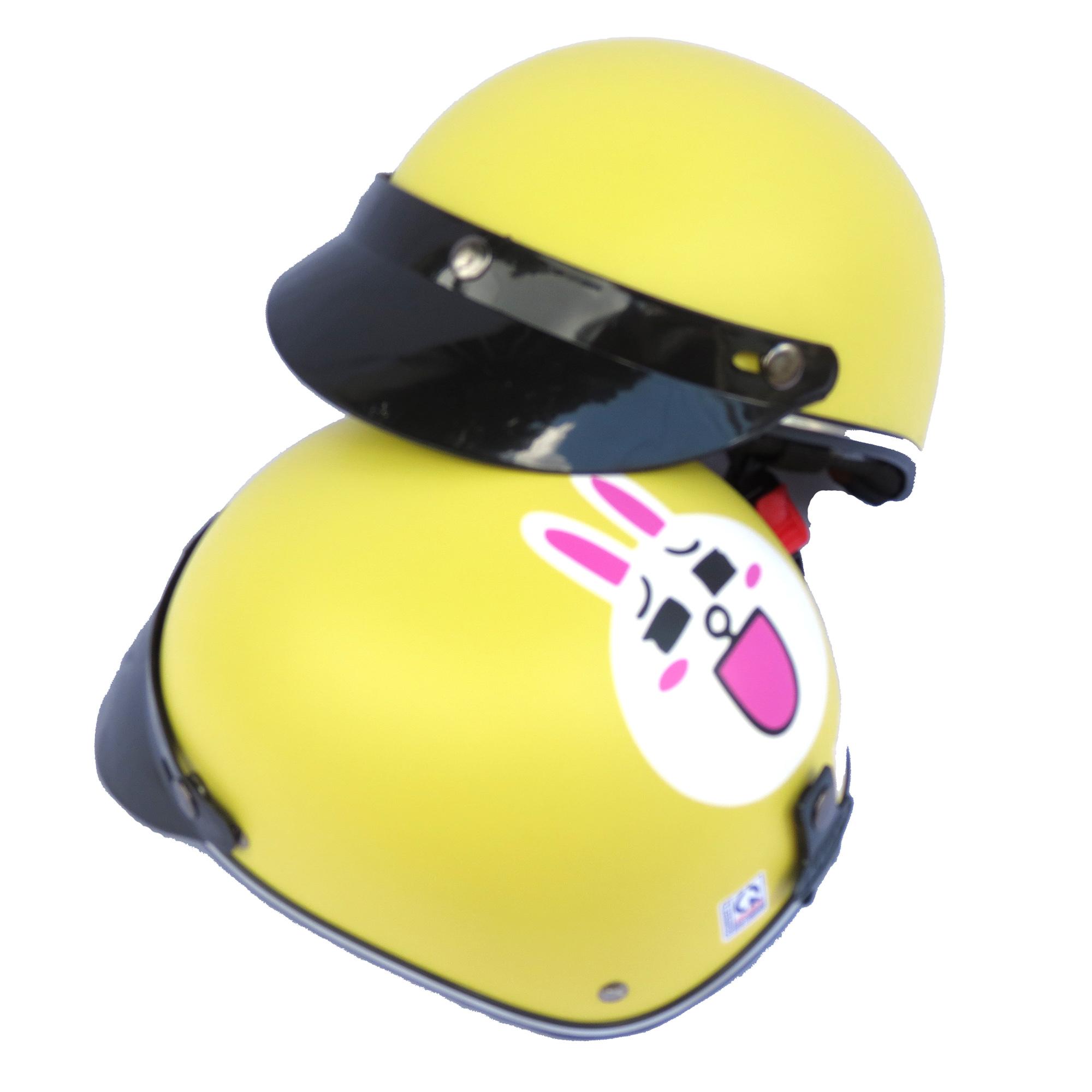 Mũ bảo hiểm NTMAX 1/2 thỏ siêu cute