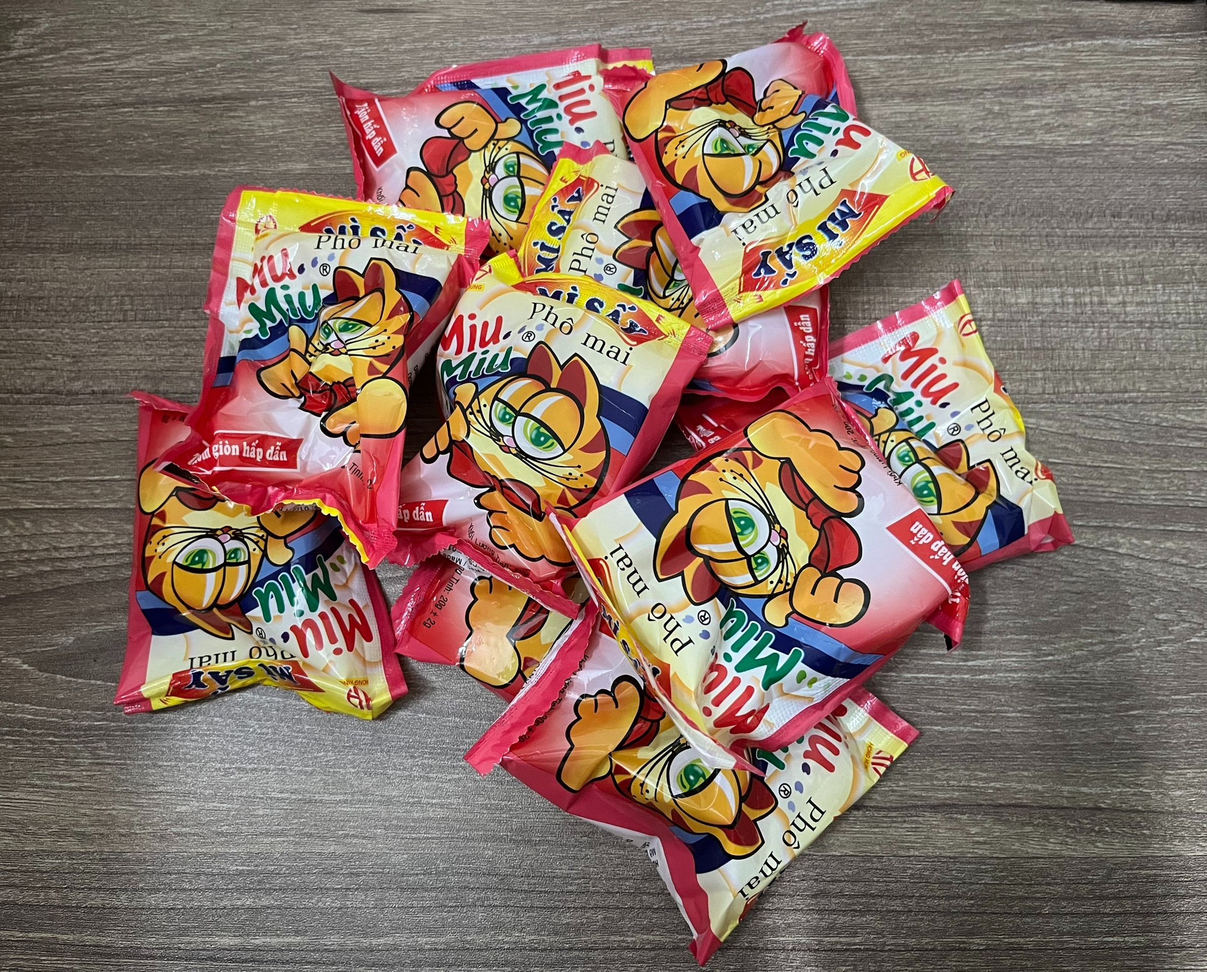 10 gói mì tôm trẻ em Miu Miu 20g (date mới)