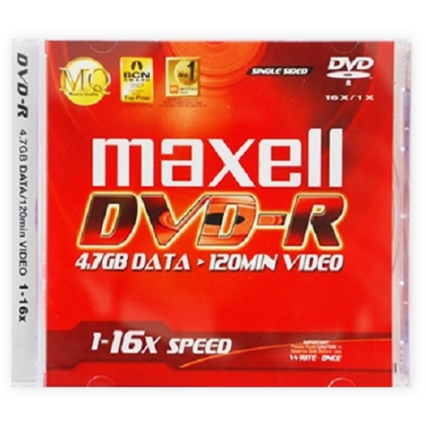 Bảng giá Đĩa trắng DVD-R 4.7GB 120min 1x-16X MAXELL (1 chiếc) Phong Vũ