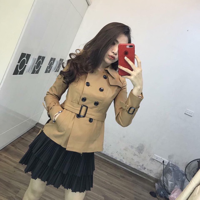 Chân váy DẬP LY 2 TẦNG