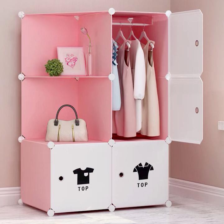 [HCM]Tủ nhựa ghép - Tủ đựng quần áo