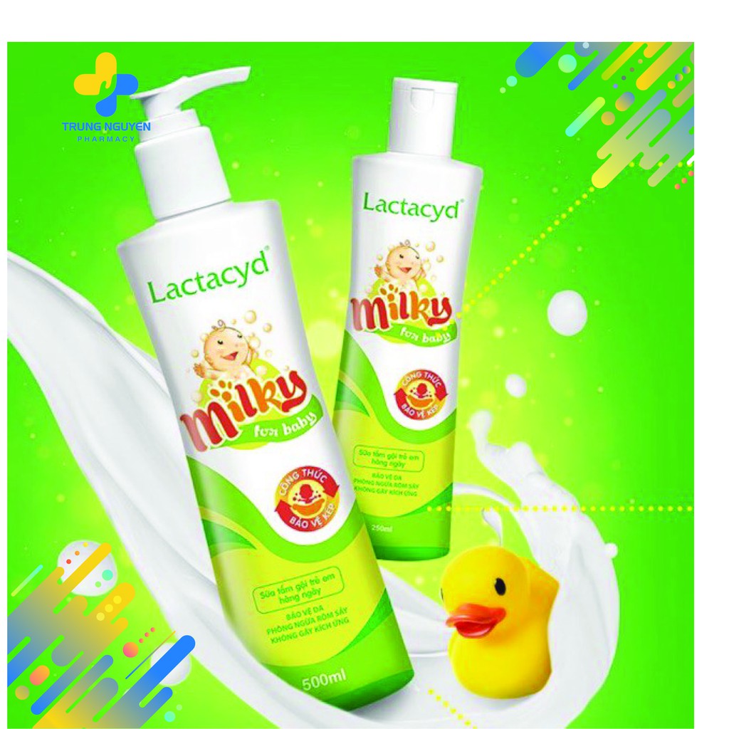 [HCM]Sữa Tắm Gội Hằng Ngày - Lactacyd - 500Ml