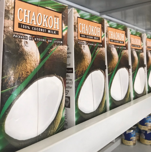 Nước Cốt Dừa Thái Lan CHAOKOH Hộp Giấy 1LIT