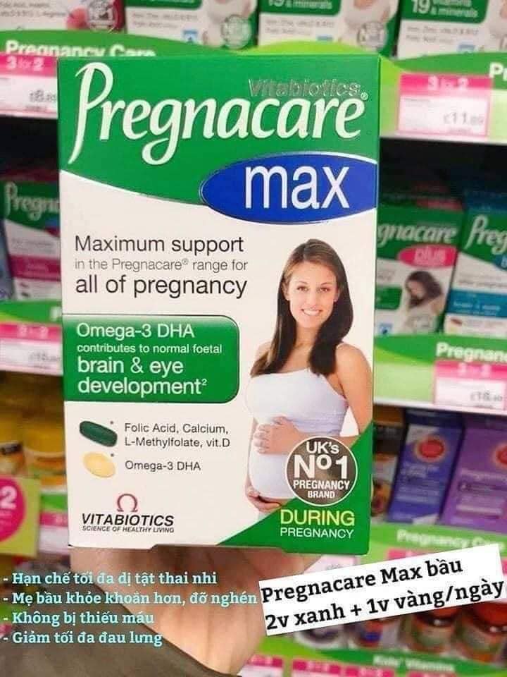 Vitamin Bầu Pregnacare Max, 84 viên