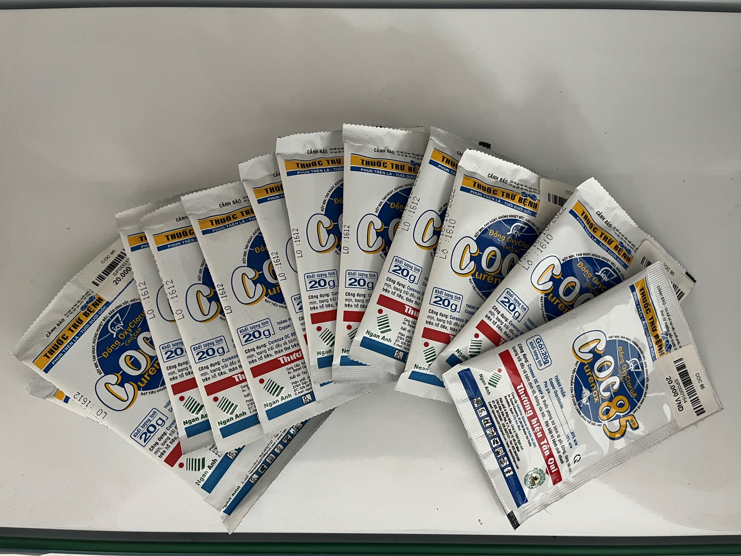 Thuốc trừ nấm bệnh cây trồng COC85WP - 20gram