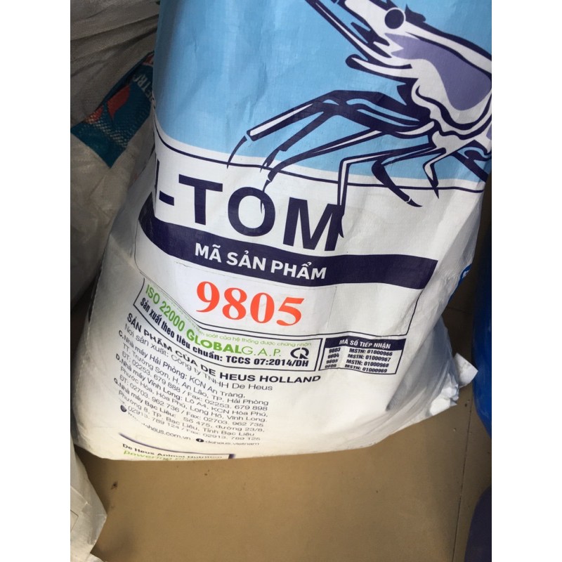Thức ăn tôm kiểng, dạng chìm (40% đạm) 200g/bịt