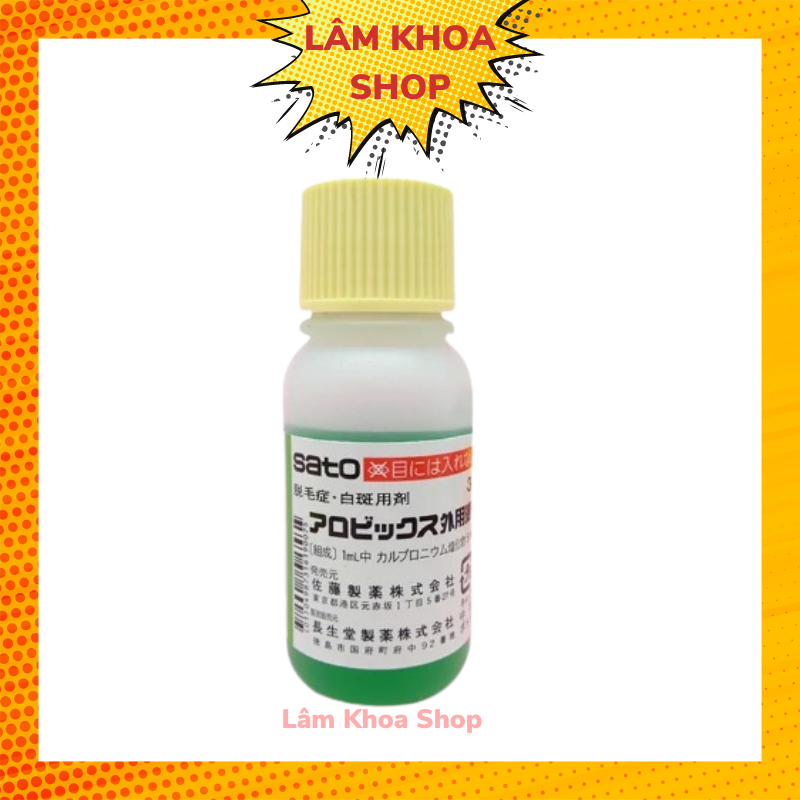 [Chính hãng] Tinh chất Mọc Tóc SATO Arovics Solutions 5% Nhật Bản 30ml