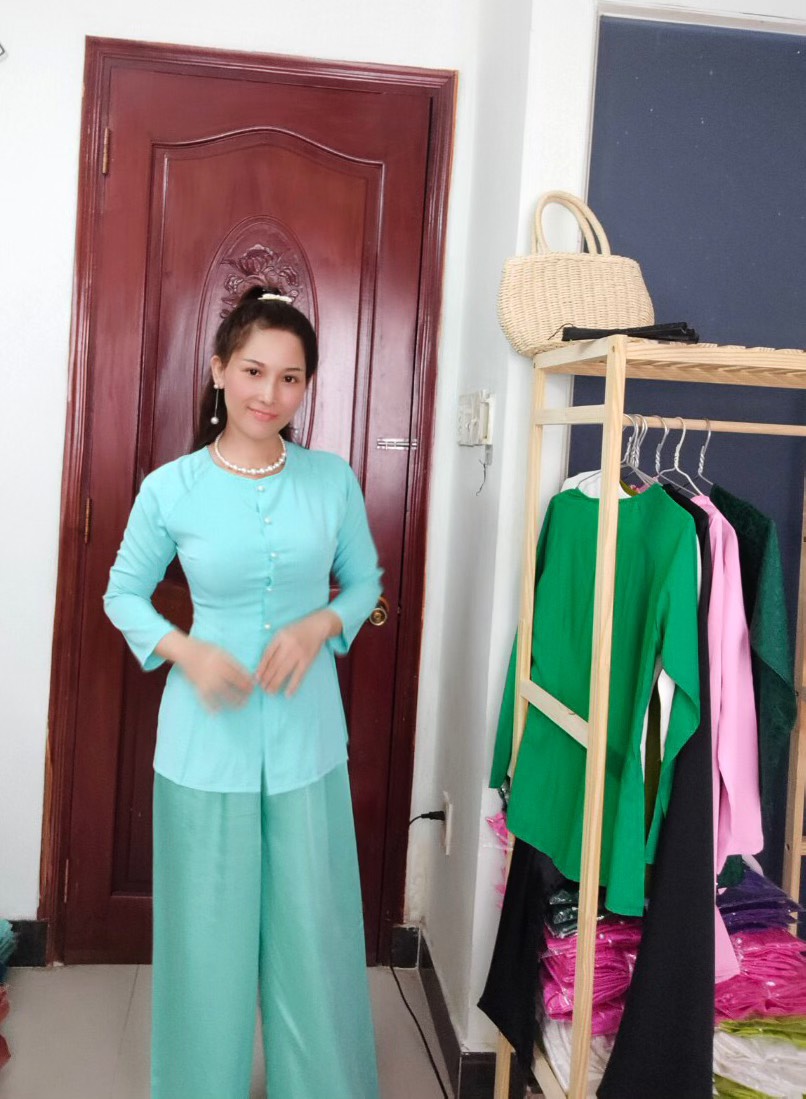 BỘ BÀ BA VẢI LỤA MÊM, MỊN, ĐẸP