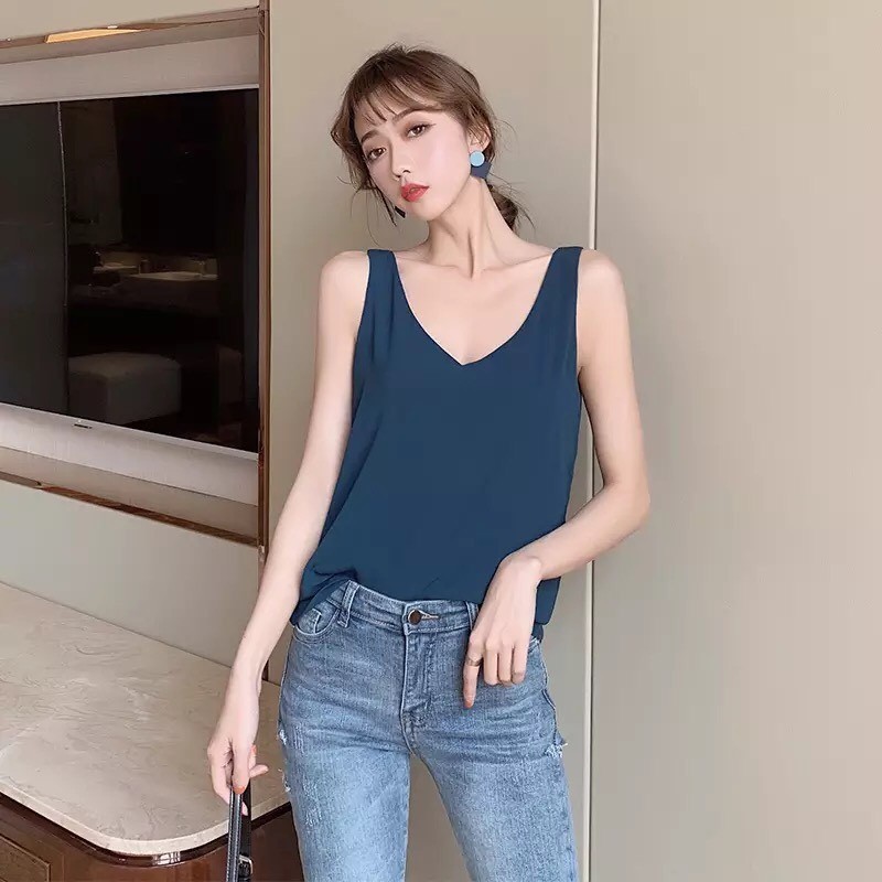 Áo ba lỗ siêu xinh Phong Cách Hàn Quốc Cực Hot
