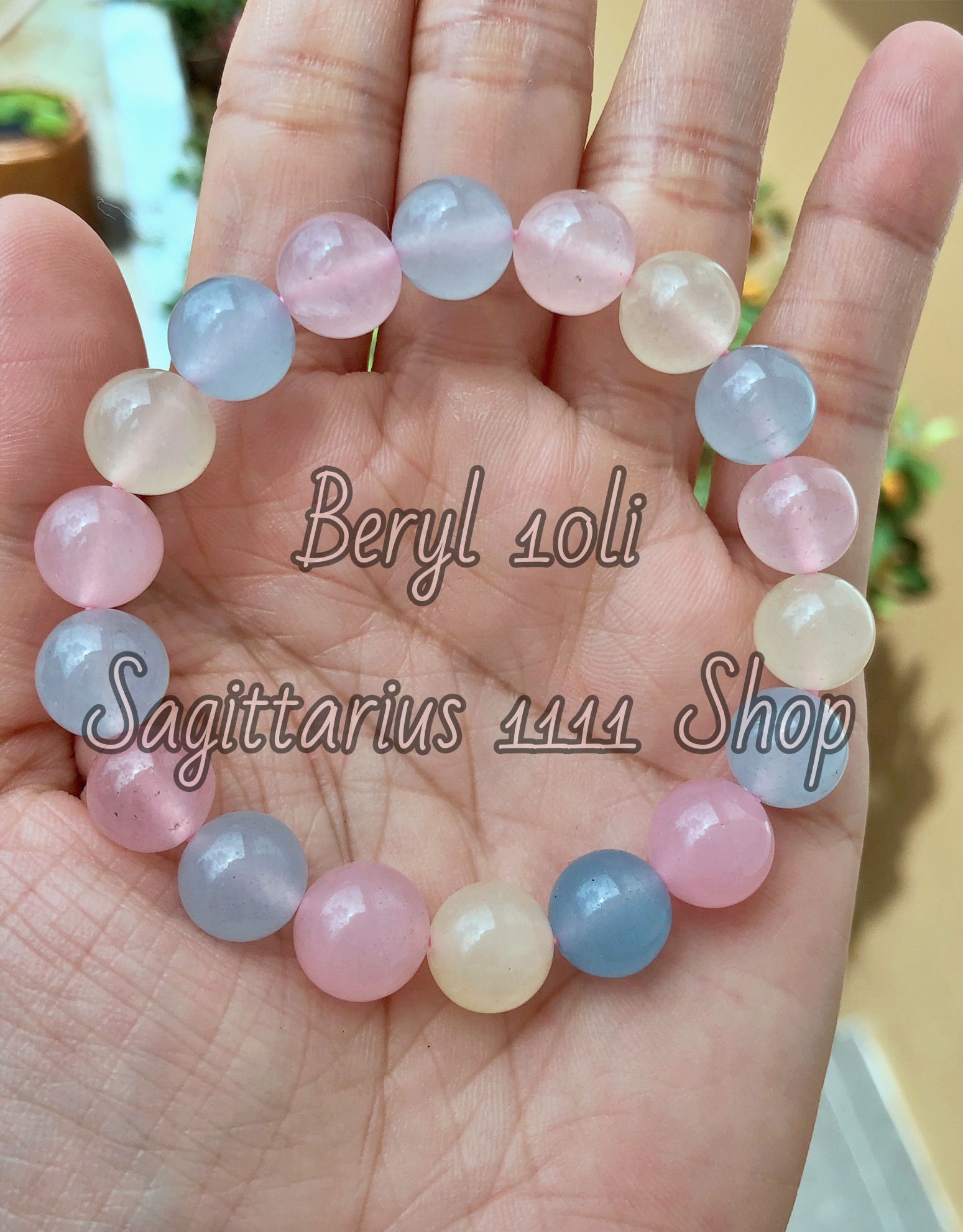 Vòng tay Beryl đa sắc