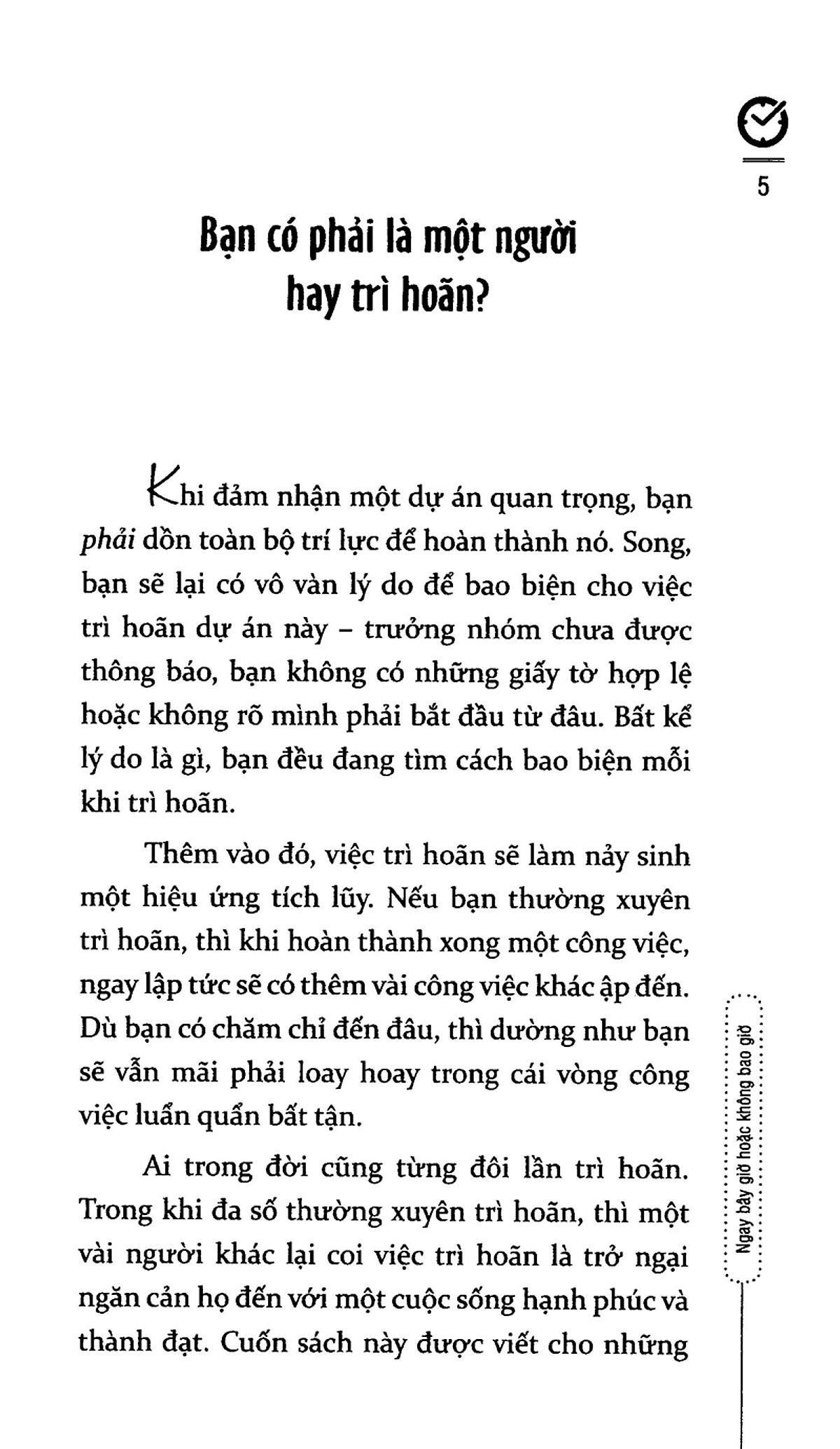 Sách -  Ngay bây giờ hoặc không bao giờ