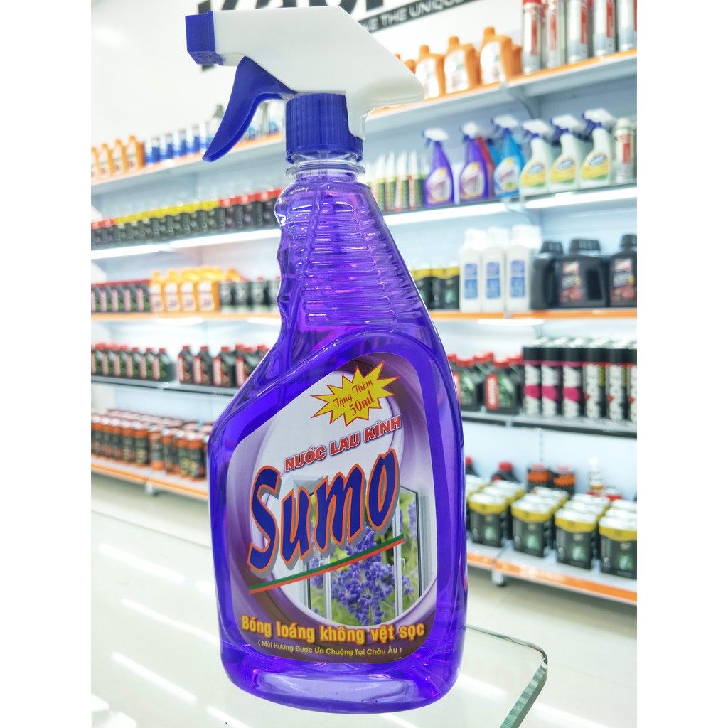 [HCM]Nước lau kính SUMO 800ml Tặng thêm 50ml
