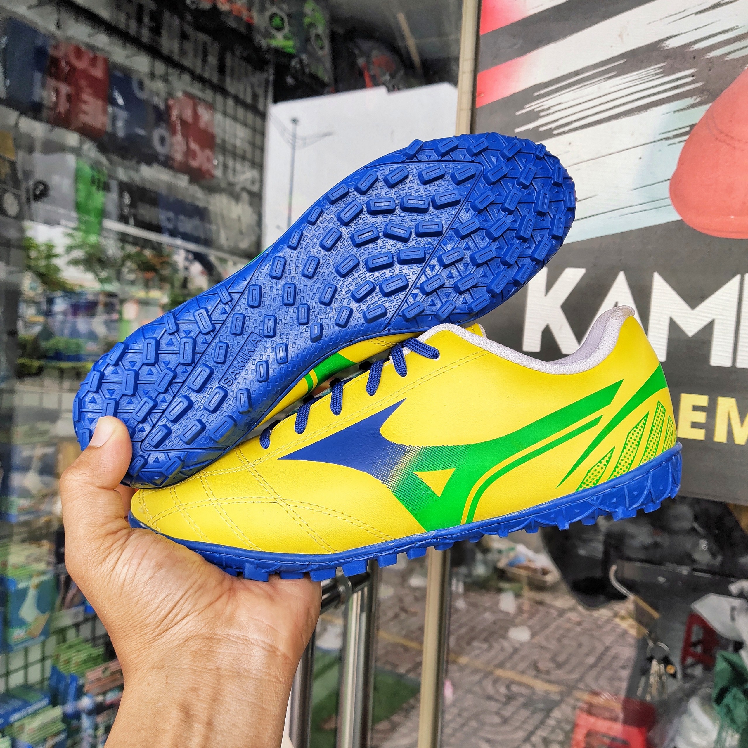 Giày Đá Bóng Mizuno TF Khâu Full Đế ( Tặng Tất )