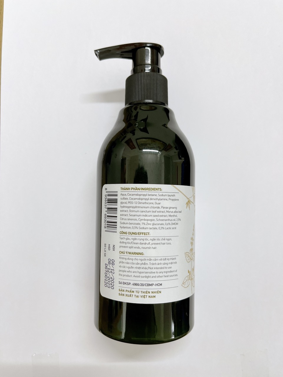 Dầu gội thảo dược DR.KANG 300ml
