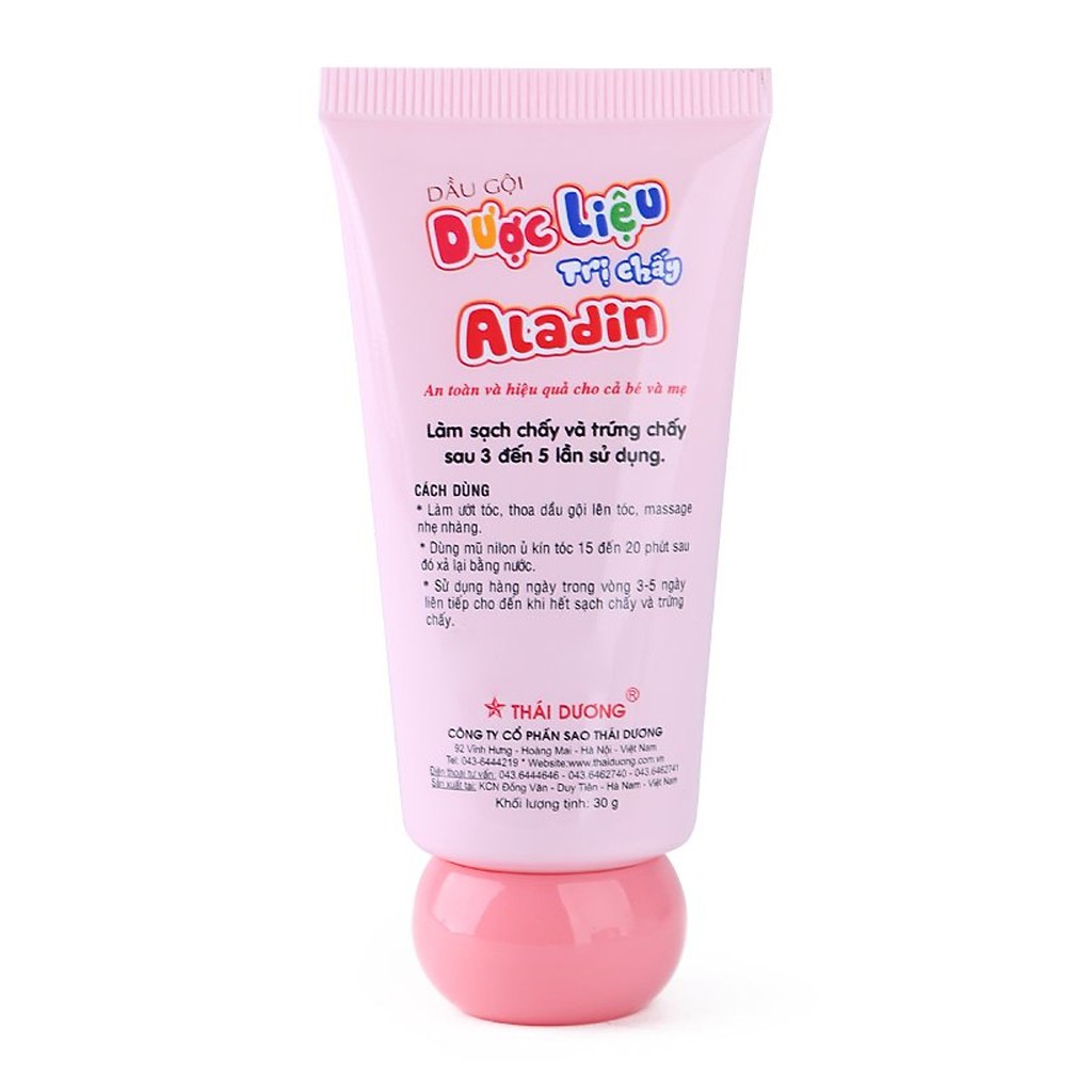 [HCM]DẦU GỘI CHẤY ALADIN SAO THÁI DƯƠNG