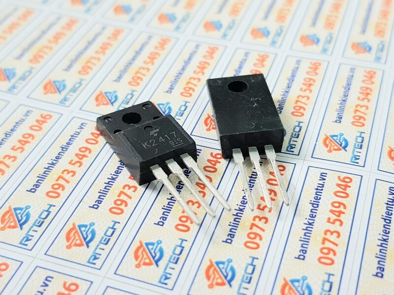 K2417 2sk2417 mosfet kênh-n 8a/250v to-220