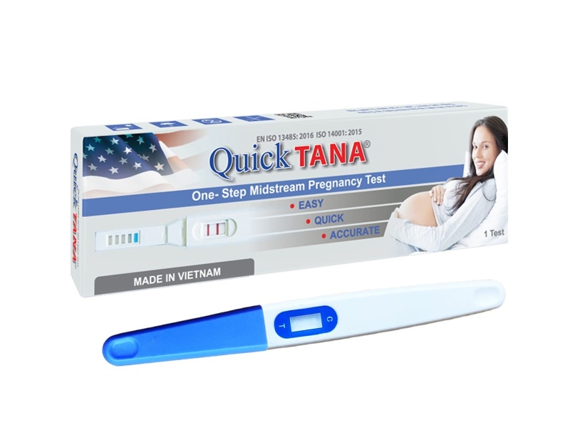Bút Thử Thai QUICK TANA chính hãng giá tốt - Test nhanh phát hiện thai sớm,đơn giản - Chính xác như que thử thai điện tử nhập khẩu