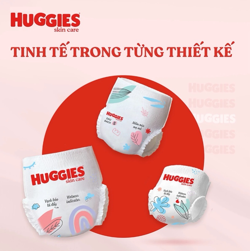 Tã quần Huggies Skincare XL84+4