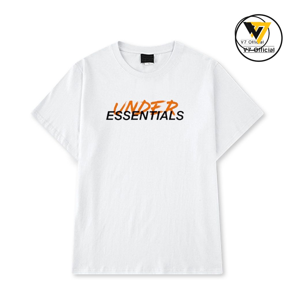 Áo thun UNDER Essentials Tee(V6) - áo unisex dáng rộng-VENDER STORE