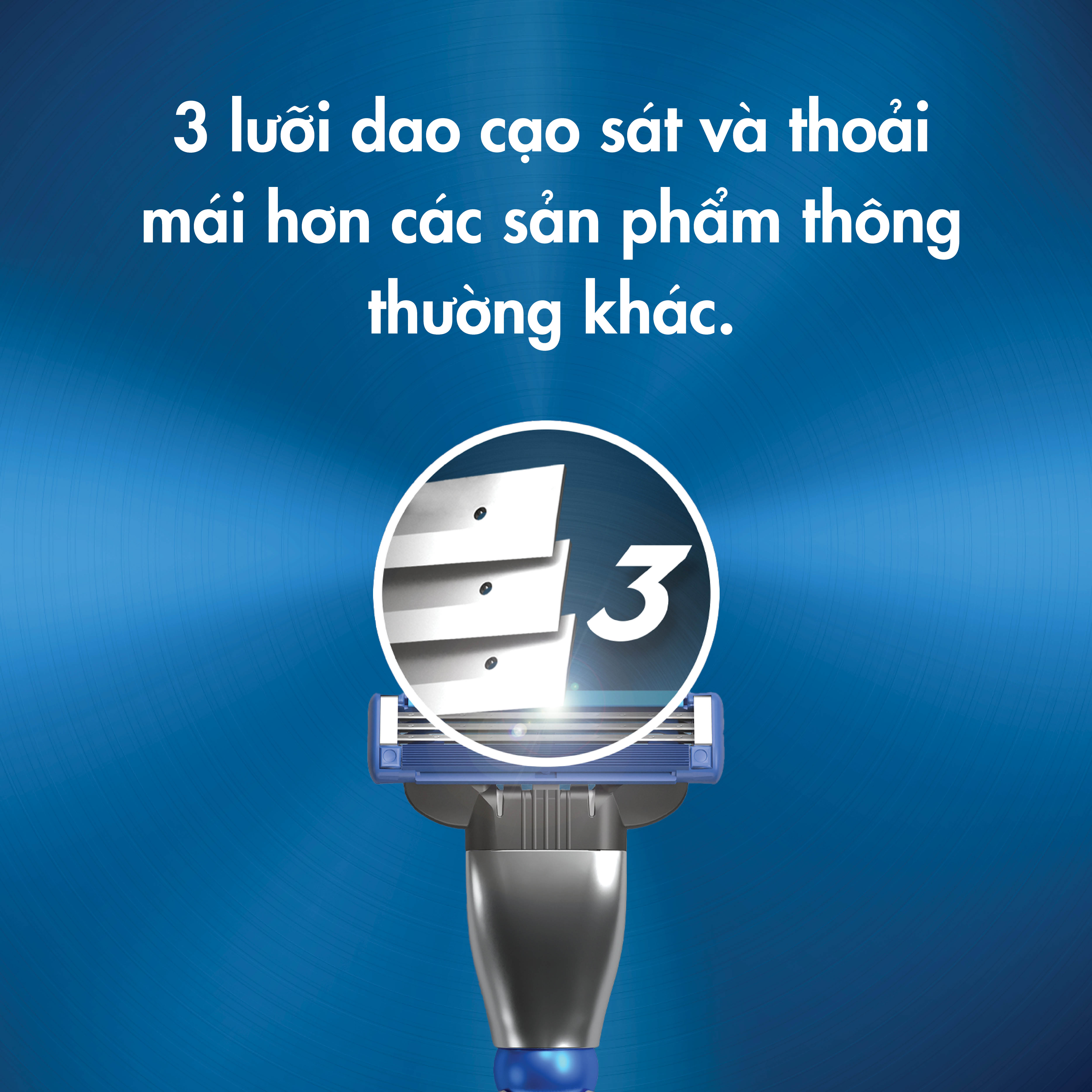Bộ Dao Cạo Nam GILLETTE Mach3 Turbo