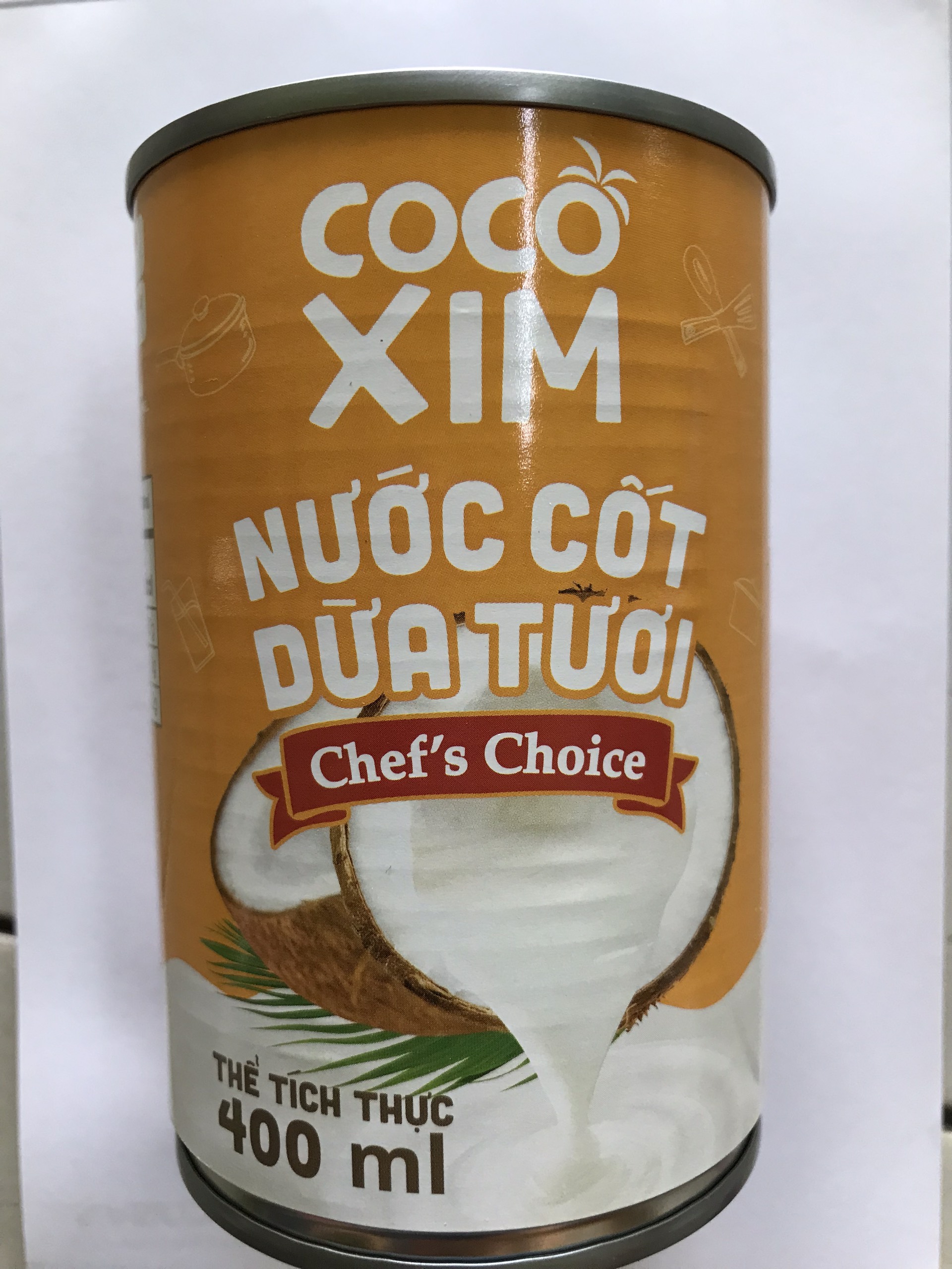 Combo 3 Lon Nước Cốt Dừa Tươi CoCo Xim 400ml