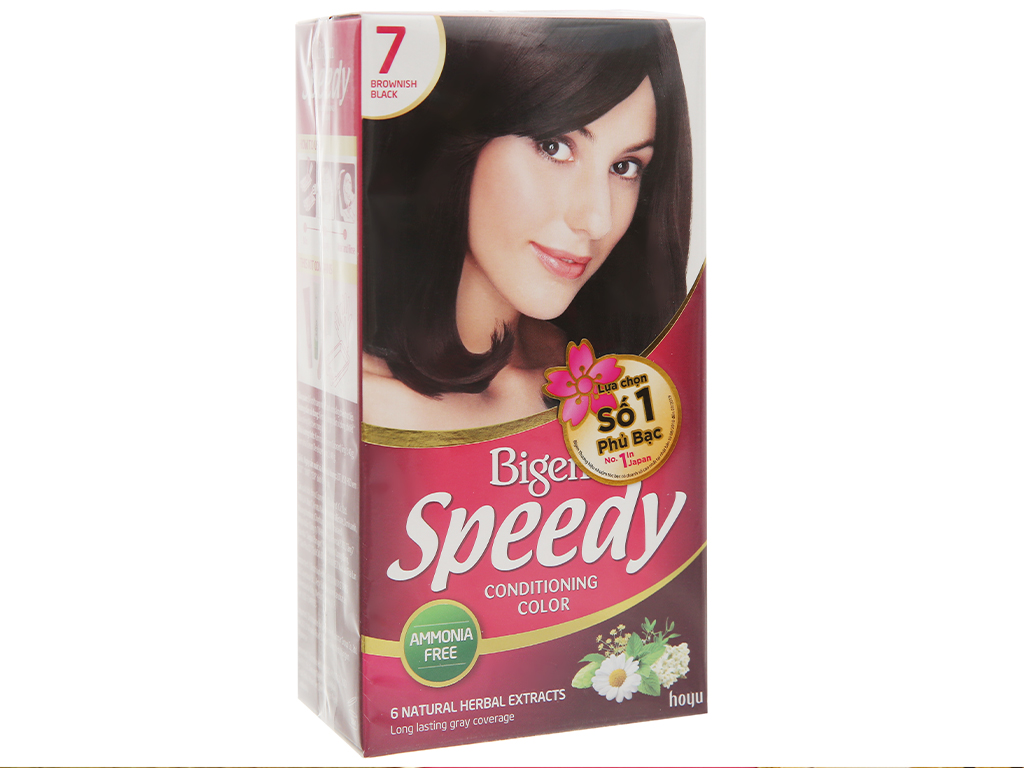 Thuốc nhuộm tóc Bigen Speedy số 7