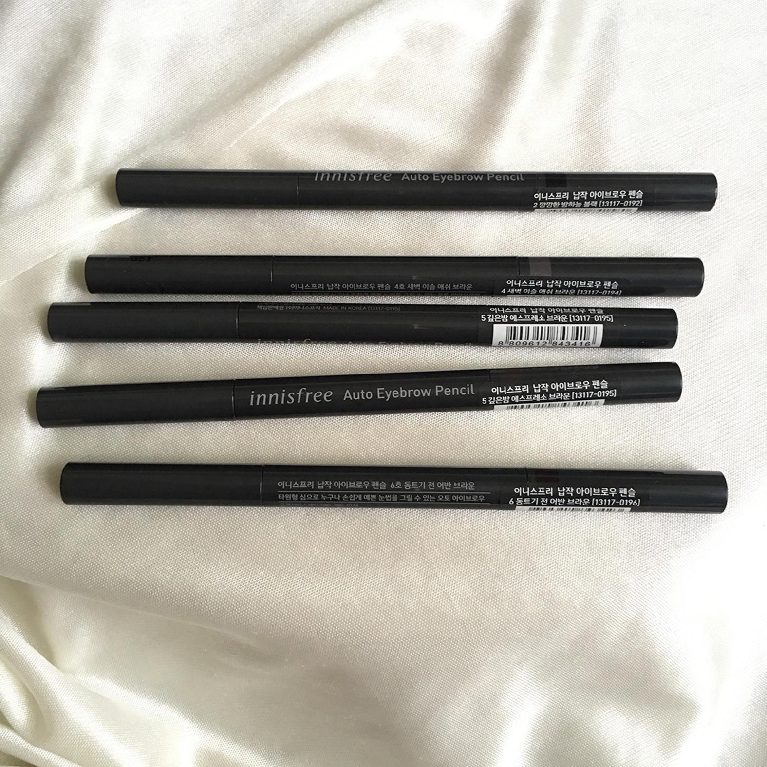 Chì kẻ mày Innisfree Auto Eyebrow Pencil - Mẫu 2019