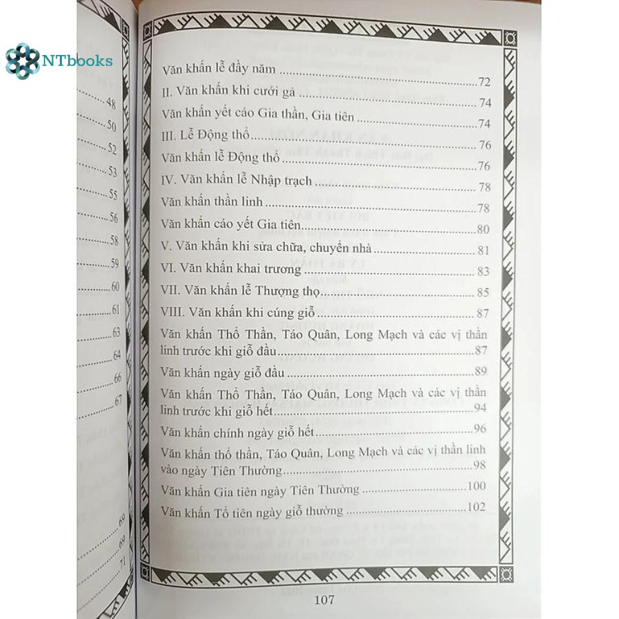 Sách Văn Khấn Nôm - NTbooks