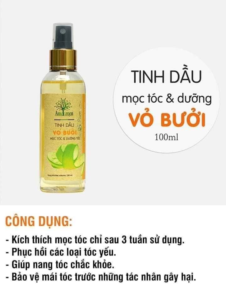 Tinh dầu vỏ bưởi Amegreen-kích mọc tóc và nuôi dưỡng tóc nhập khẩu