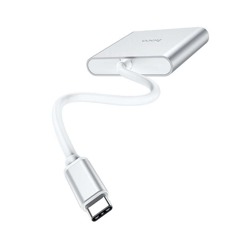CÁP CHUYỂN ĐỔI HOCO HB14 CỔNG TYPE-C SANG 3 CỔNG HDMI-USB 3.0- TYPE-C