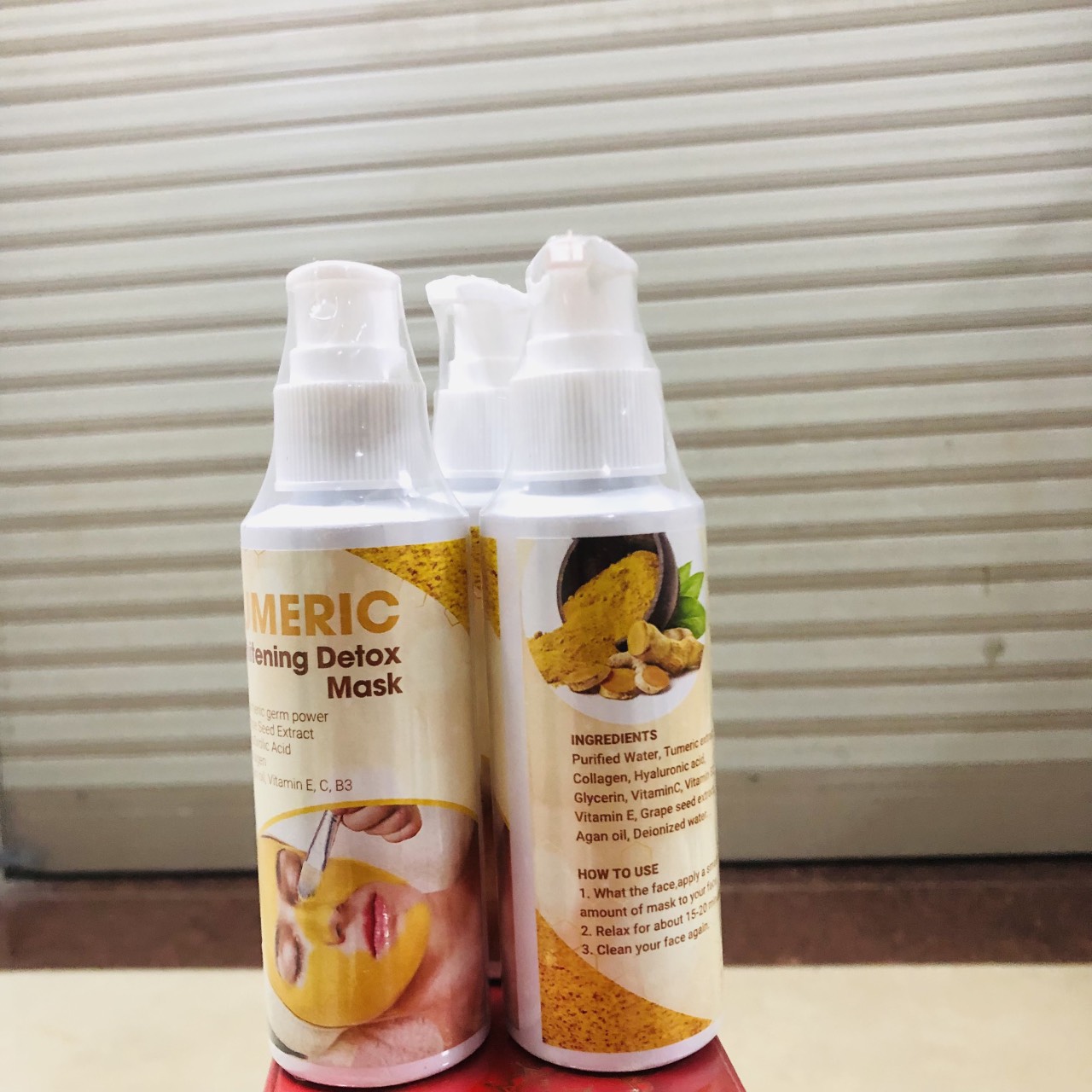 Mặt nạ tảo xoắn sủi bọt thải độc tố da
