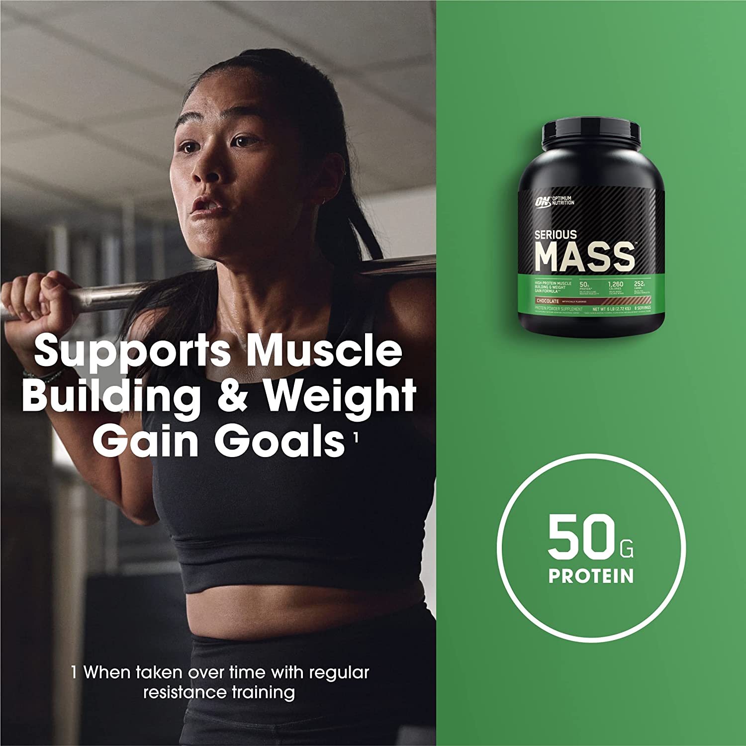 Thực phẩm bổ sung Optimum Nutrition Serious Mass 6 lbs (2.7kg)