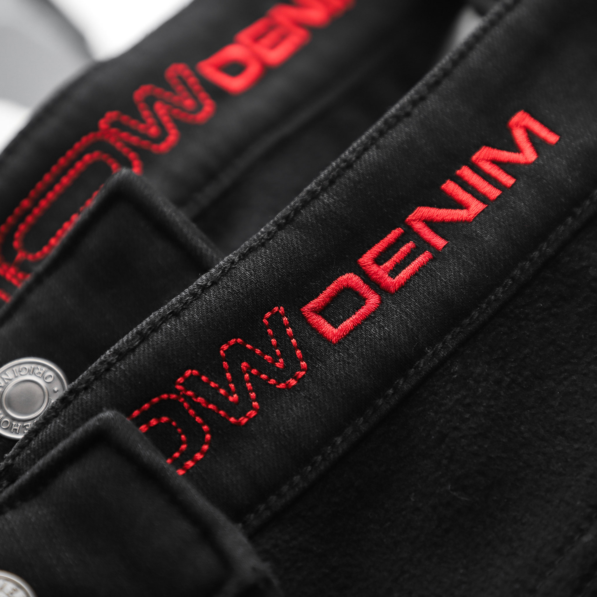 Quần Short Jean Dense Black