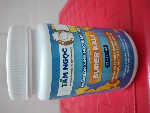 Phân bón Super Kali 13-0-46 lọ 100g