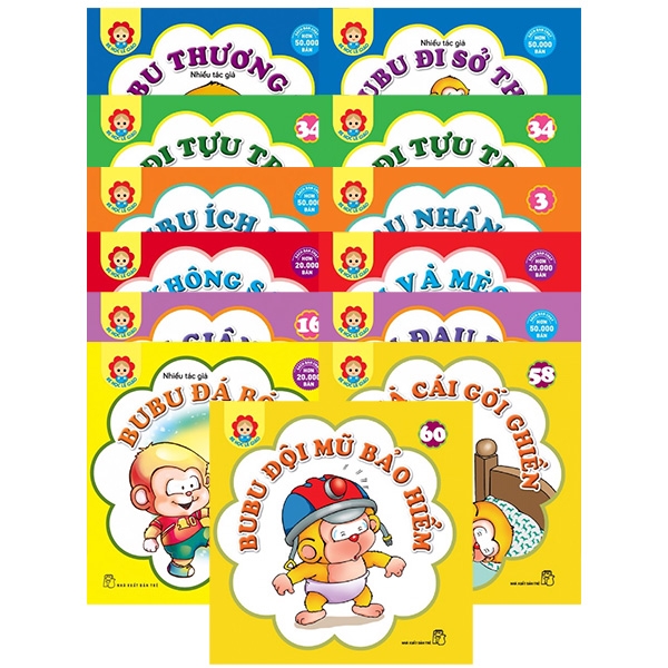 Fahasa - Bộ Sách Bubu - Bé Học Lễ Giáo (Trọn Bộ Tập 1 - 60)