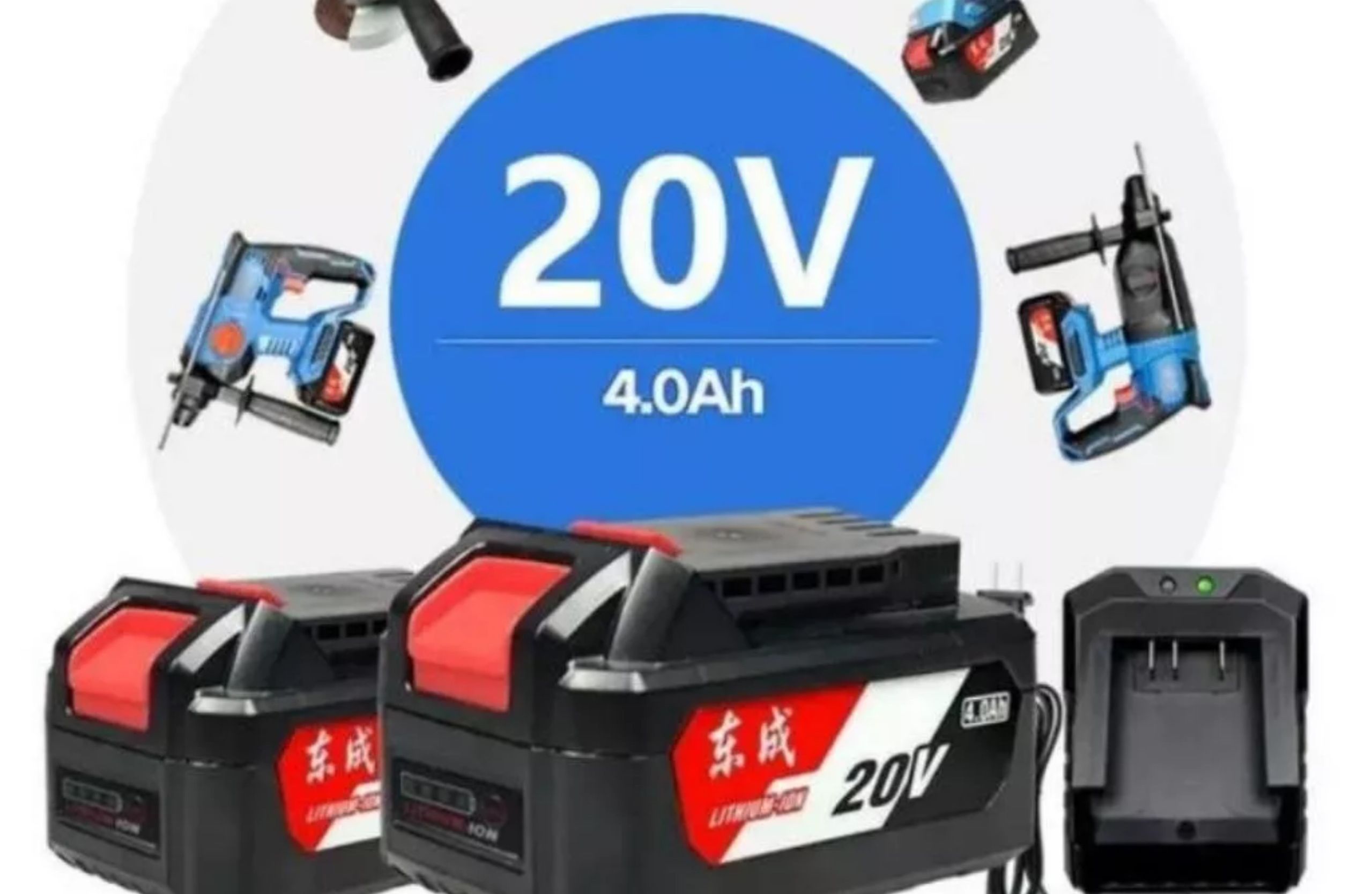 Sạc DCA DongCheng 20v thay thế cho sạc hãng