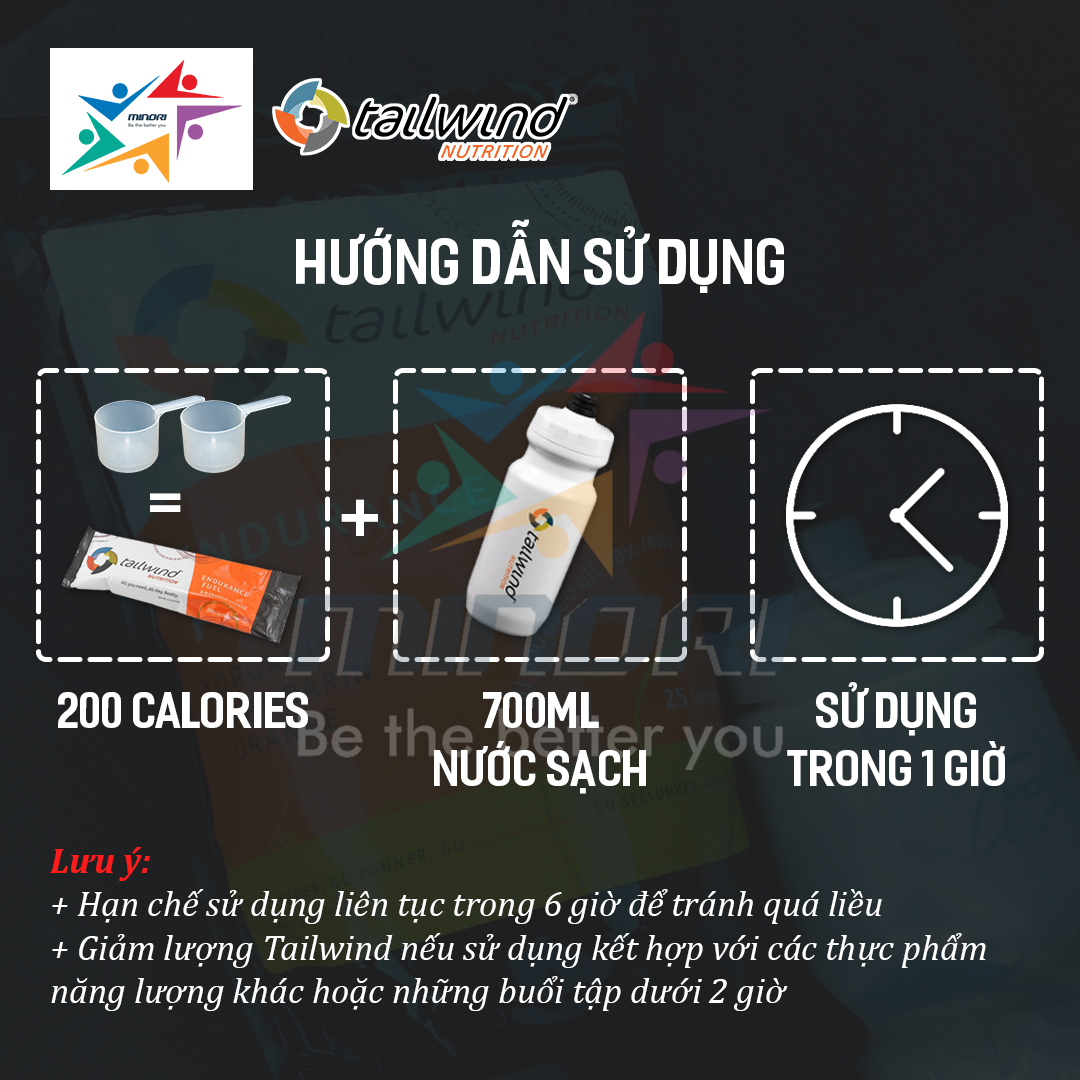 Thực Phẩm Bổ Sung TailWind Caffeinated Endurance Fuel Colorado 2 Serving