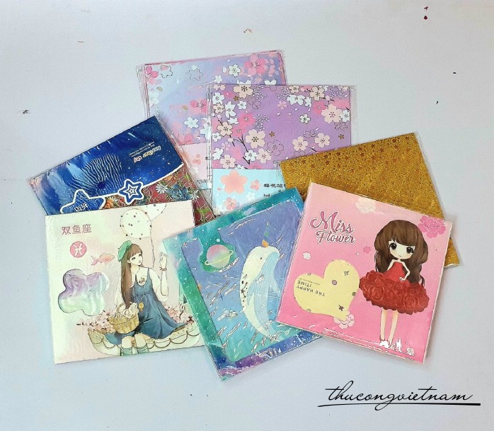 Giấy xếp hạc, giấy origami