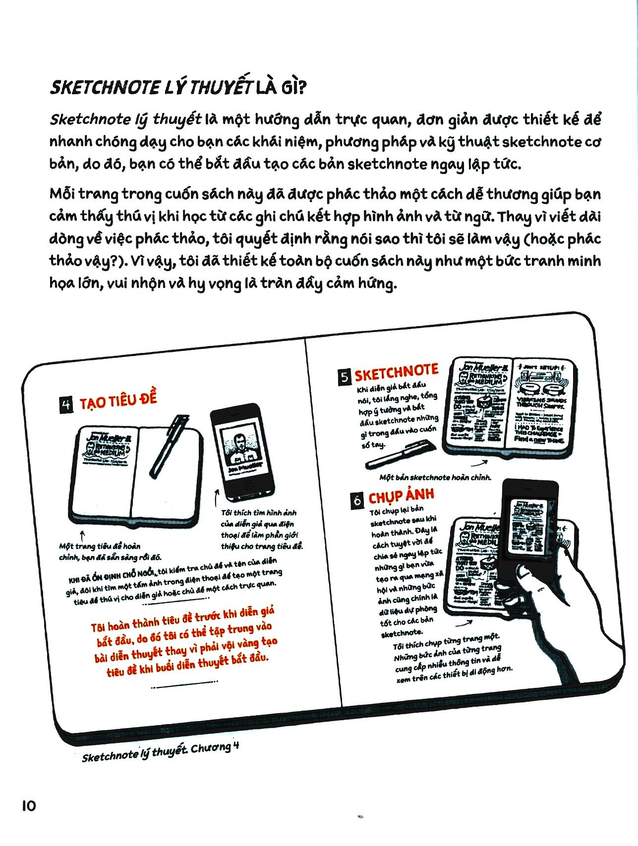Sách - Sketchnote lý thuyết