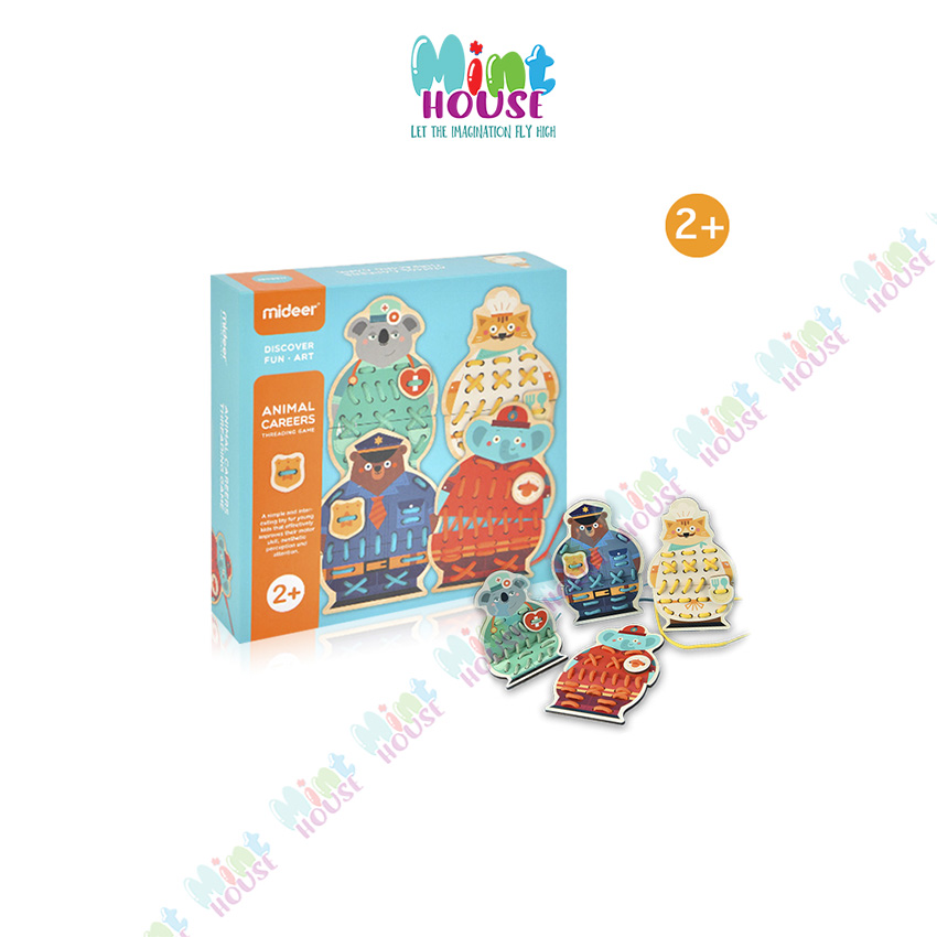Authentic mideer md3021-md3085-mint house mom & kids store-smart toys