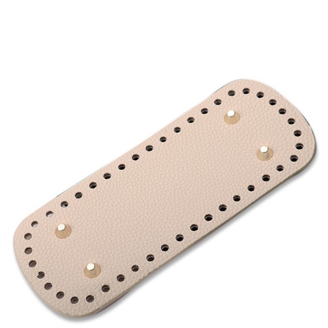 Đế túi da pu để túi móc len 10*22cm